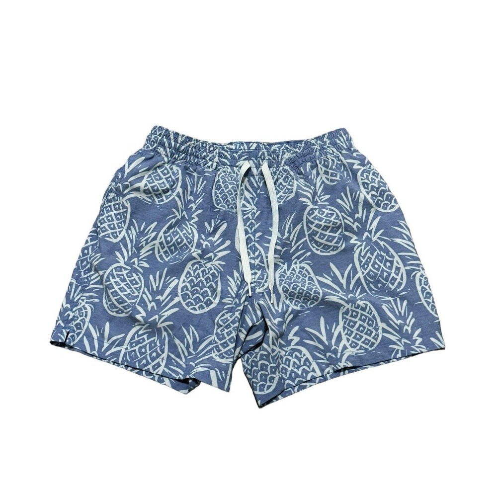 Chubbies The Thigh-Napples Swim Trunks Blue Men’s Size Medium 5.5” Inseam